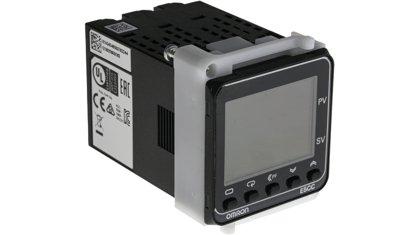 Rs-Online Termoregolatori PID Omron E5CC 100 → 240 V c.a. 48 x 48mm 1 uscita Relè