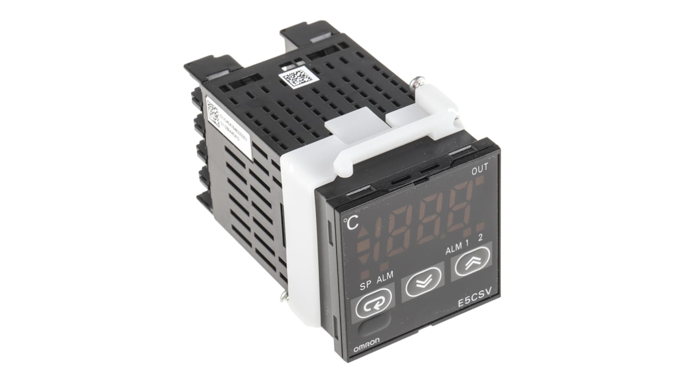 Rs-Online Termoregolatori PID Omron E5CSV 100 → 240 V c.a. 48 x 48mm 1 uscita SSR relè a stato solido logica