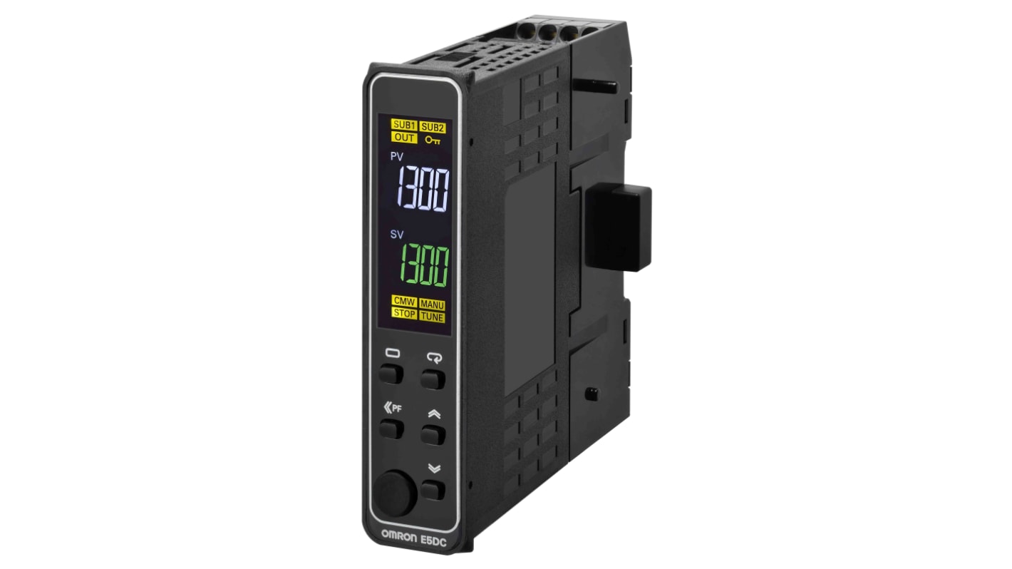 Rs-Online Termoregolatori PID Omron E5DC 24 V c.a./c.c. 22.5mm 0 uscite SSR relè a stato solido logica
