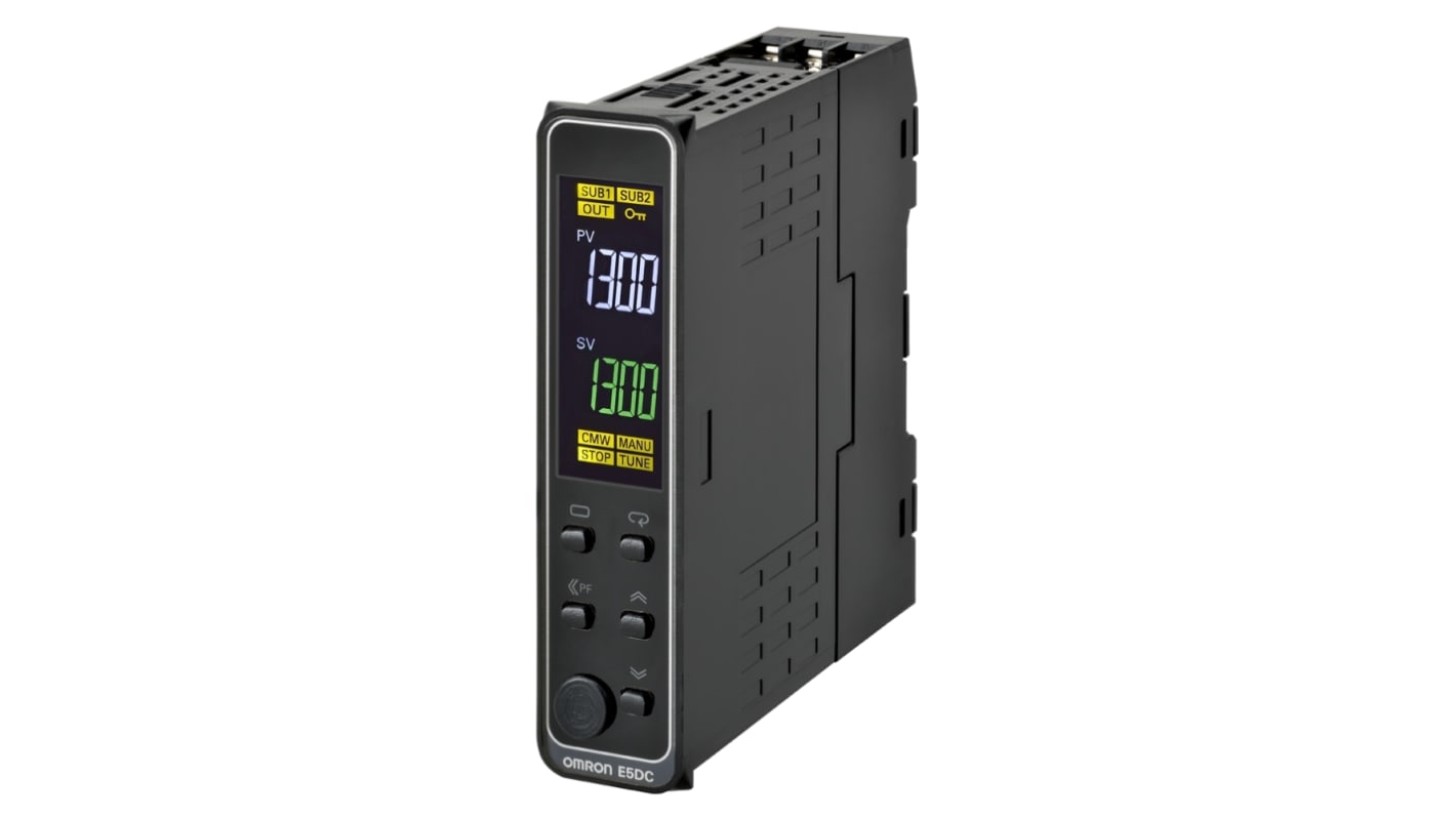 Rs-Online Termoregolatori PID Omron E5DC 24 V c.a./c.c. 22.5mm 0 uscite SSR relè a stato solido logica