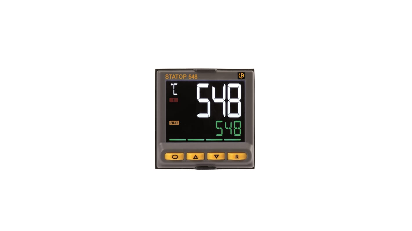 Rs-Online Termoregolatori PID Pyro Controle STATOP 500 100 →240 V c.a. 45mm 3 uscite Relè