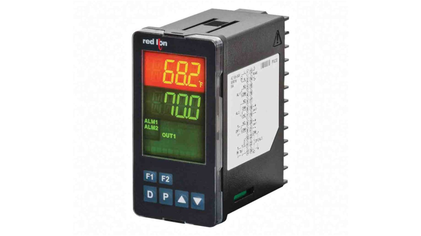 Rs-Online Termoregolatori PID Red Lion PXU 100 240 V c.a. 48 x 95.8mm 2 uscite Logico/SSR relè