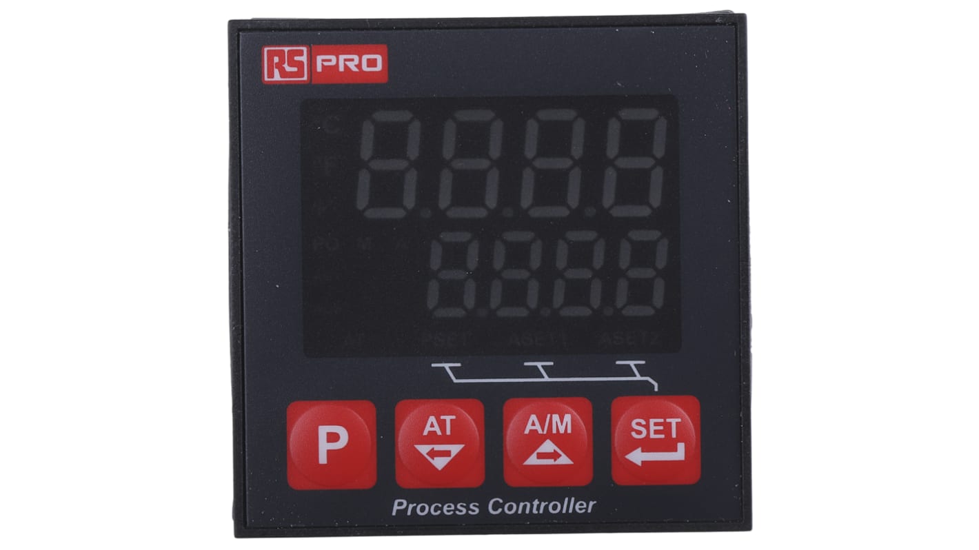 Rs-Online Termoregolatori PID RS PRO 100 → 240 V c.a. 48 x 48mm 3 uscite Corrente relè