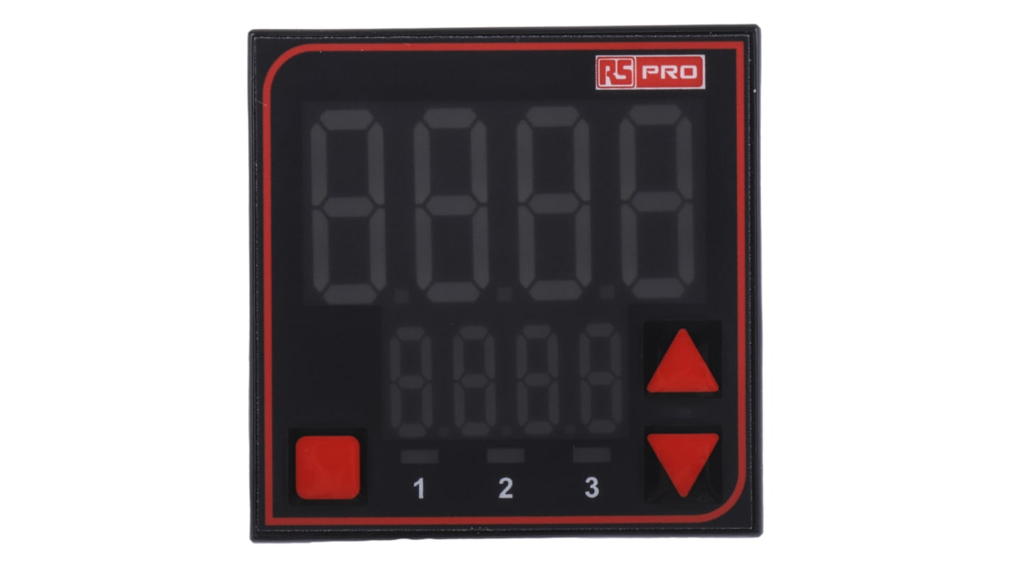 Rs-Online Termoregolatori PID RS PRO 110 → 240 V ca 48 x 48mm 2 uscite Relè SSR