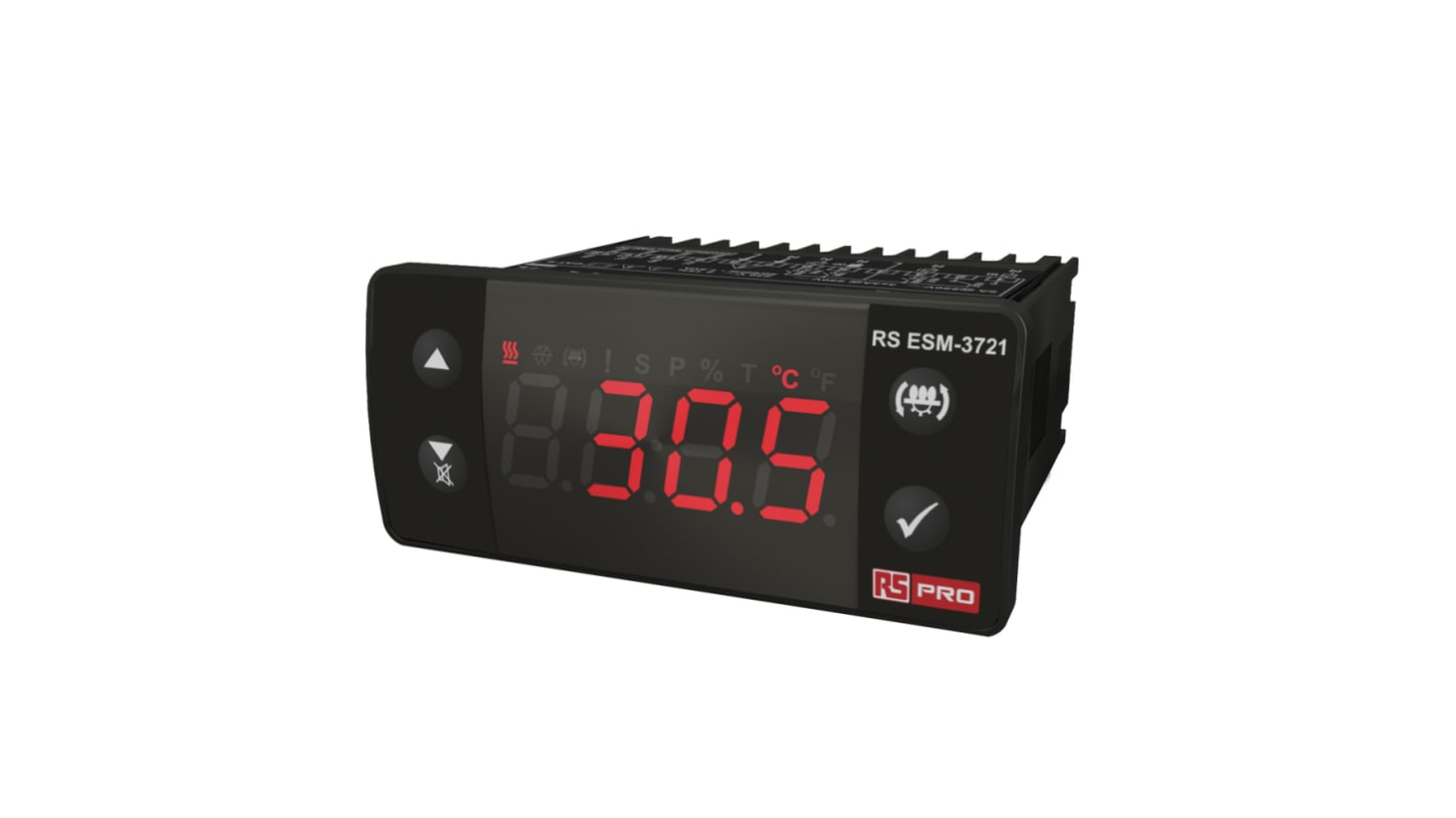 Rs-Online Termoregolatori PID RS PRO 230 V c.a. 76 x 34.5mm 3 uscite Relè