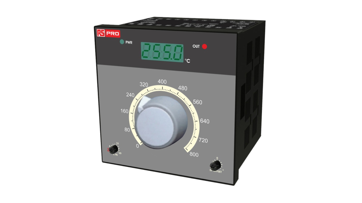 Rs-Online Termoregolatori PID RS PRO 230 V c.a. 96 x 96mm 2 uscite Relè SSR