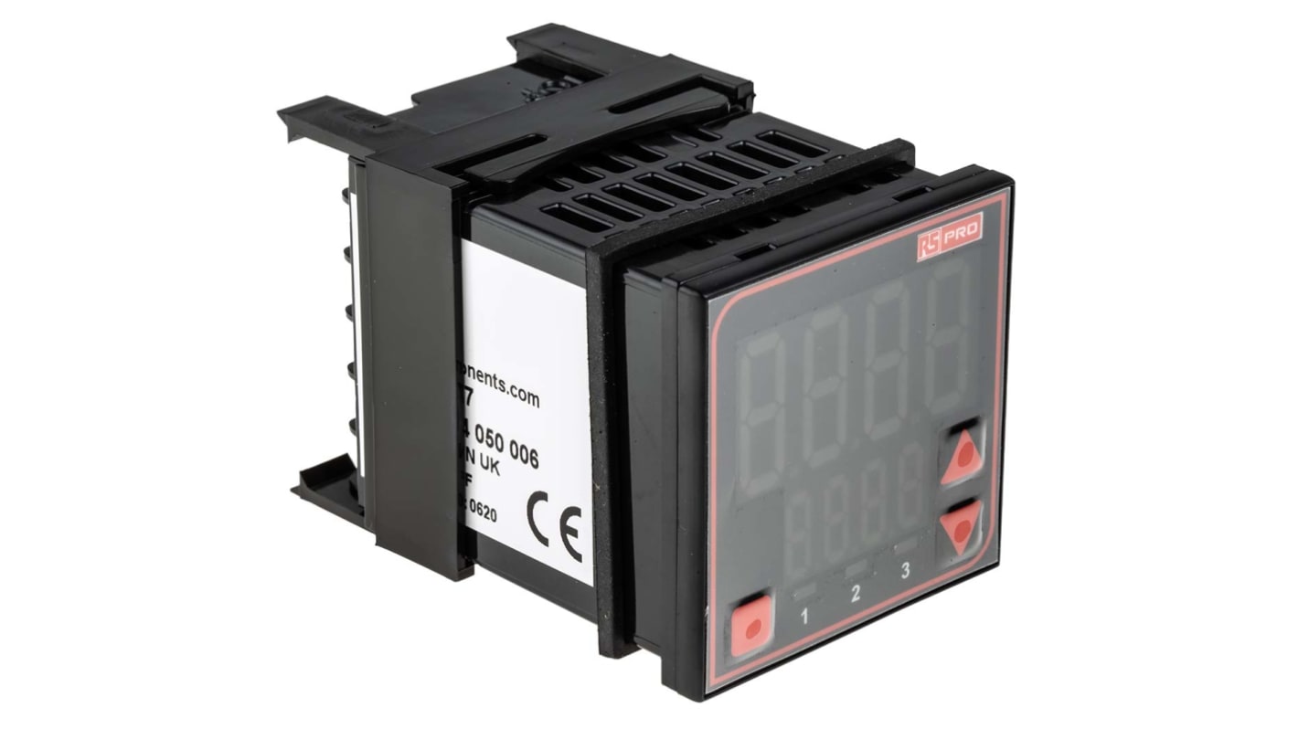 Rs-Online Termoregolatori PID RS PRO 24 V ca/cc 48 x 48mm 3 uscite Relè SSR