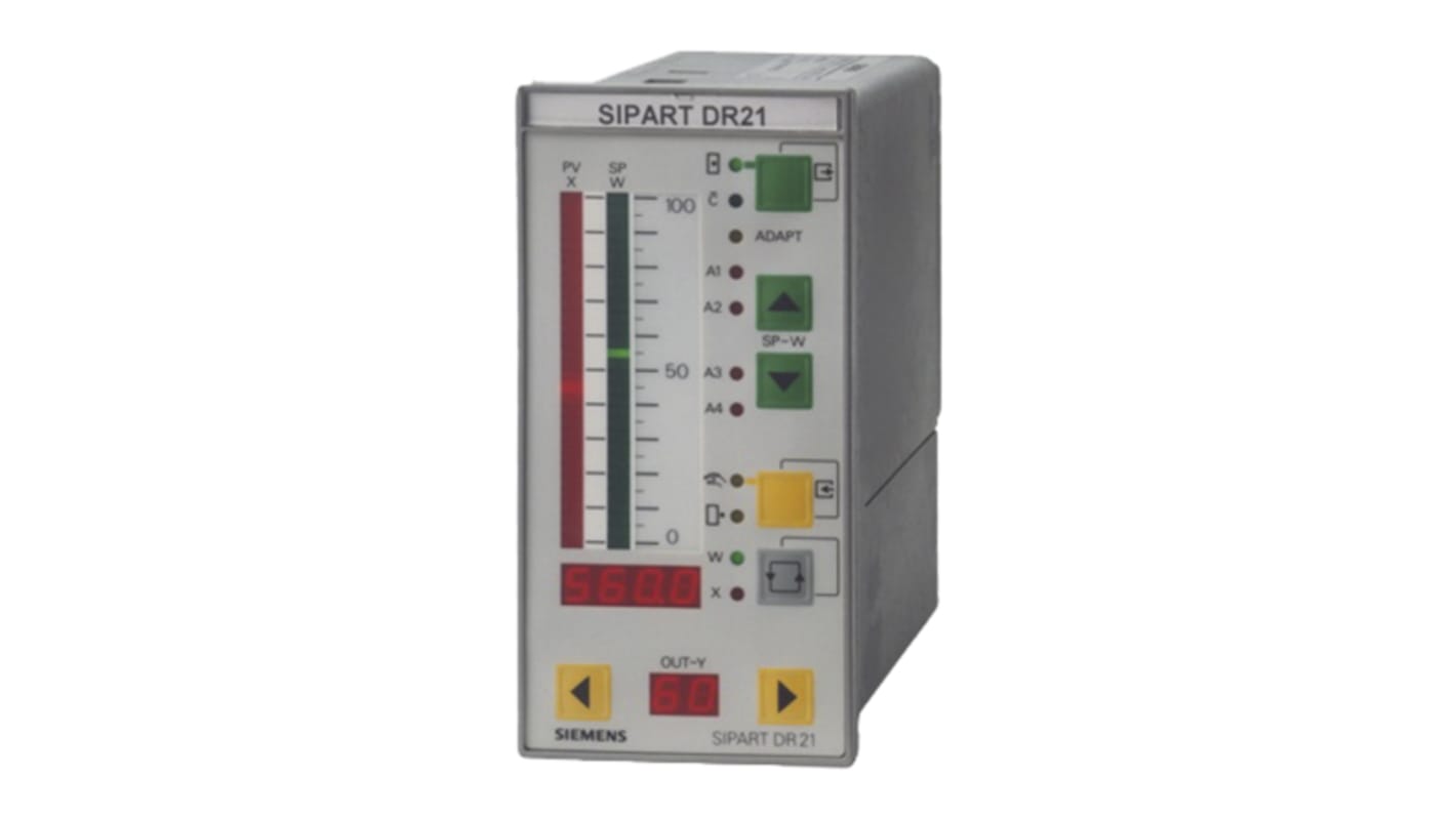 Rs-Online Termoregolatori PID Siemens SIPART DR21 115 → 230 V c.a. 72 x 144mm