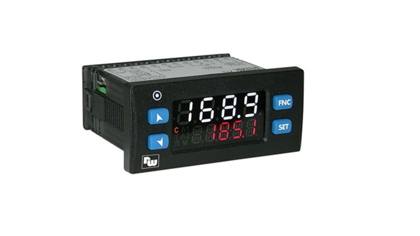 Rs-Online Termoregolatori PID Wachendorff UR3274 24 V → 230 V. 35 x 77mm 3 uscite Relè SSR