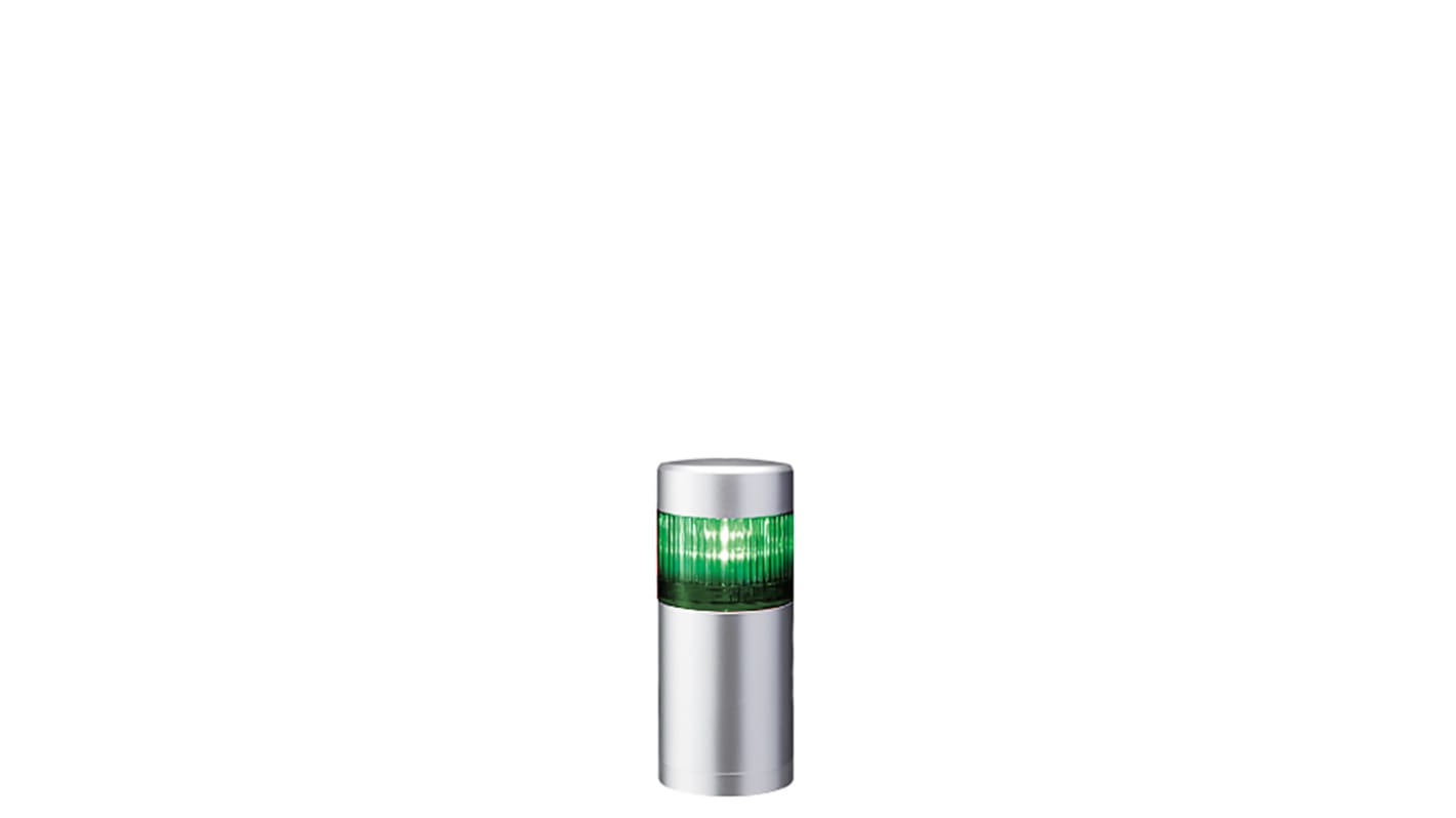 Rs-Online Torretta di segnalazione Patlite 24 V c.c. LED 1 elemento lenti A colori