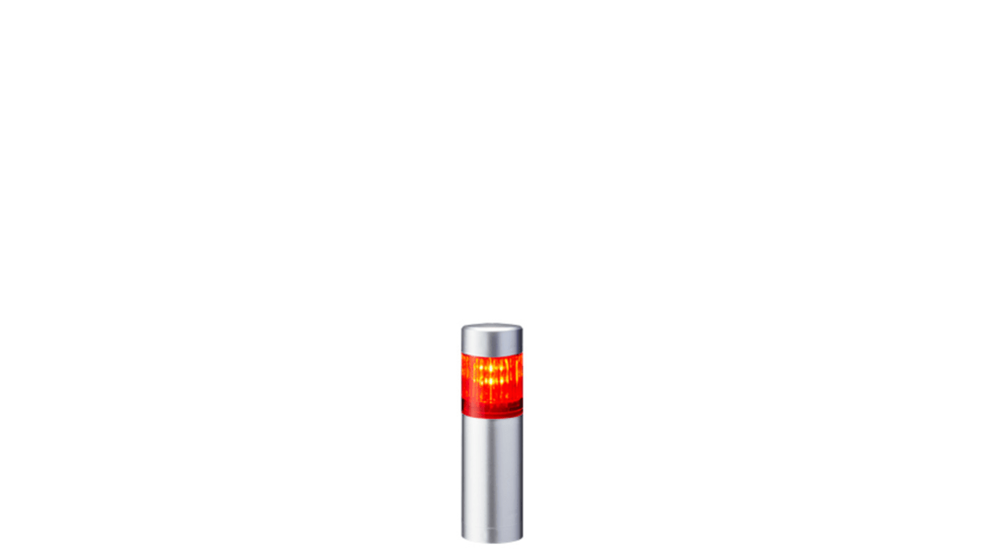 Rs-Online Torretta di segnalazione Patlite 24 V c.c. LED 1 elemento lenti A colori