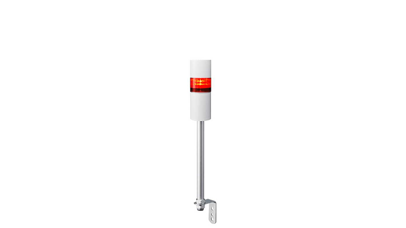 Rs-Online Torretta di segnalazione Patlite 24 V c.c. LED 1 elemento lenti A colori con Cicalino