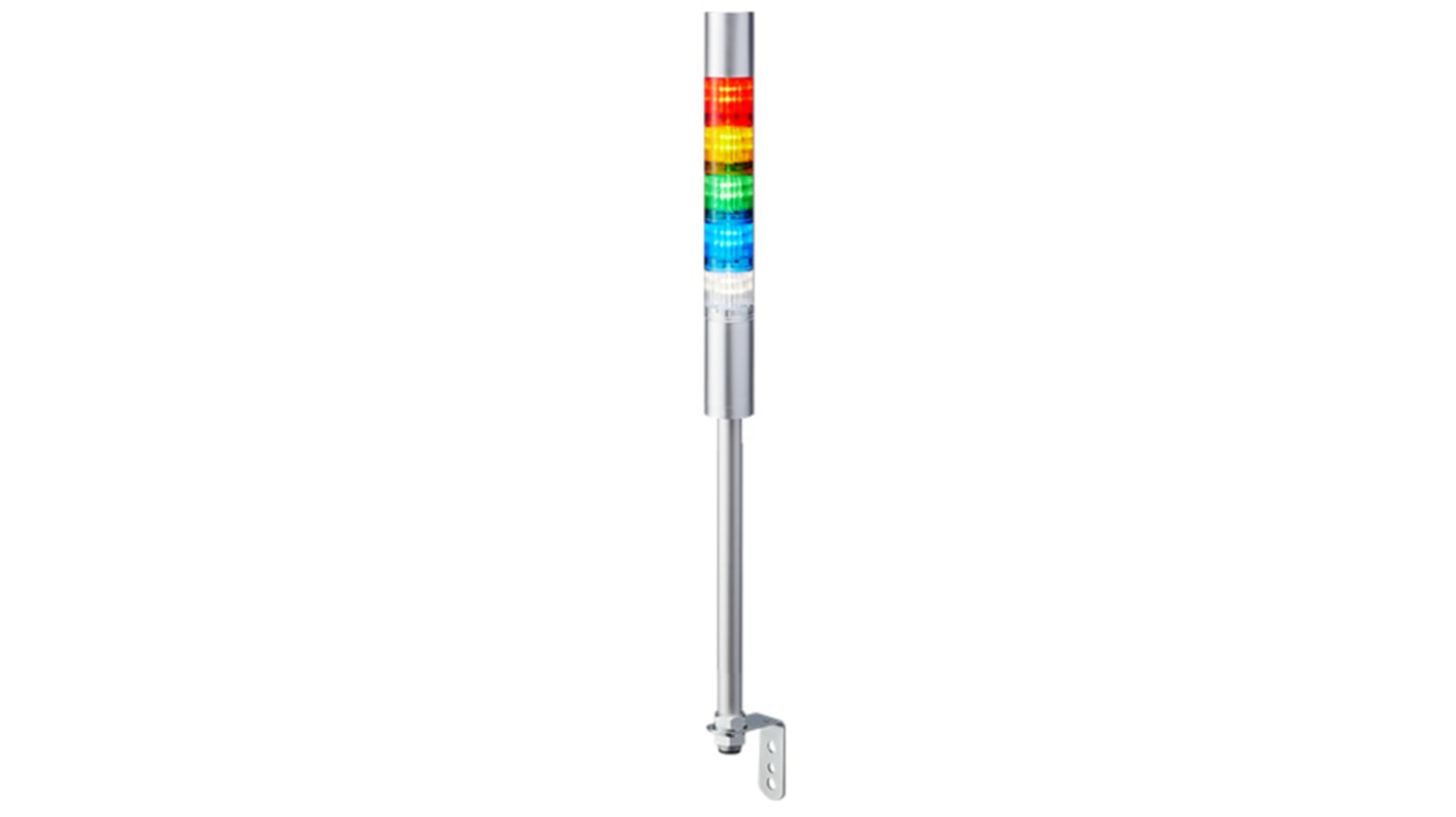 Rs-Online Torretta di segnalazione Patlite 24 V c.c. LED 4 elementi lenti A colori