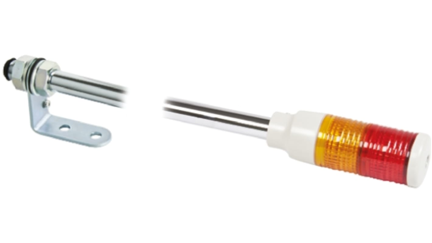 Rs-Online Torretta di segnalazione Schneider Electric 24 V ca/cc LED 2 elementi lenti Rosso/Ambra
