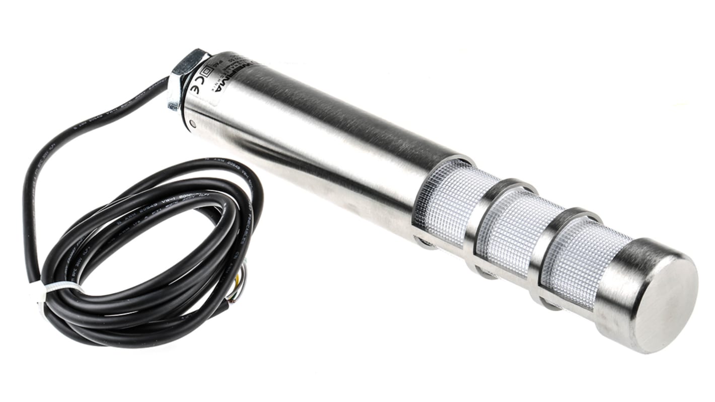 Rs-Online Torretta di segnalazione Werma 24 V c.c. LED 3 elementi lenti Rosso/Giallo/Verde