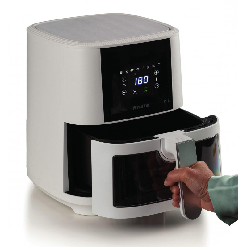 Ariete FRIGGITRICE AD ARIA 6 LITRI CON VETRO