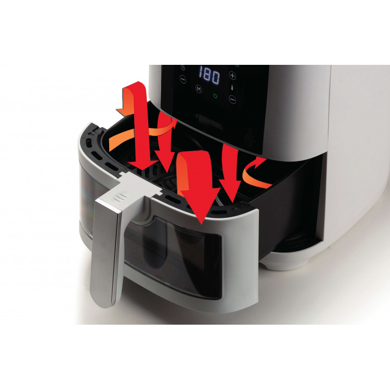 Ariete FRIGGITRICE AD ARIA 6 LITRI CON VETRO