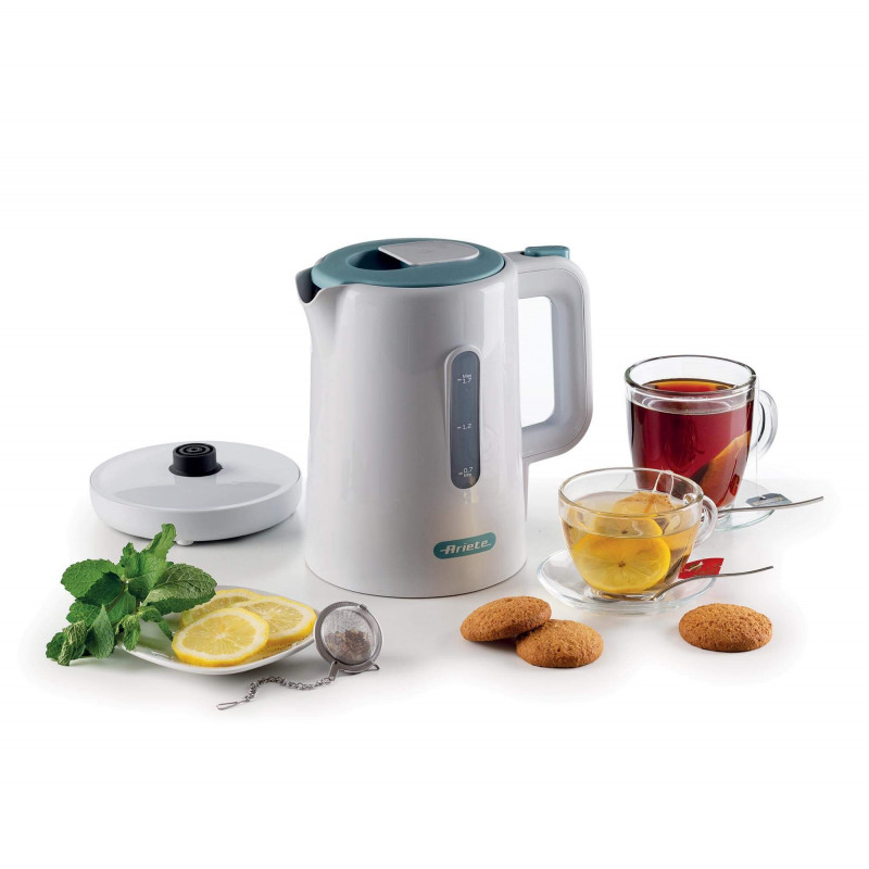 Ariete BOLLITORE ELETTRICO 1 7L BREAKFAST BIANCO &AMP; CELESTE