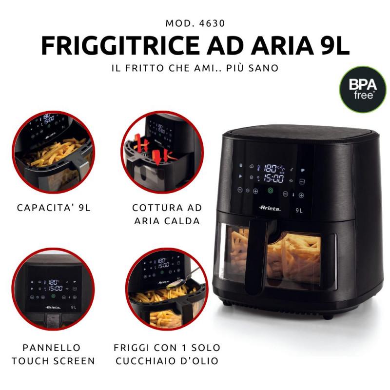 Ariete FRIGGITRICE AD ARIA CON CESTELLO TRASPARENTE