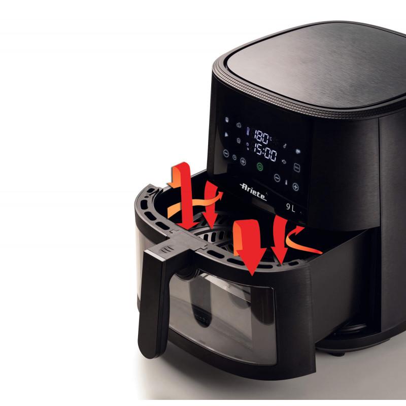 Ariete FRIGGITRICE AD ARIA CON CESTELLO TRASPARENTE