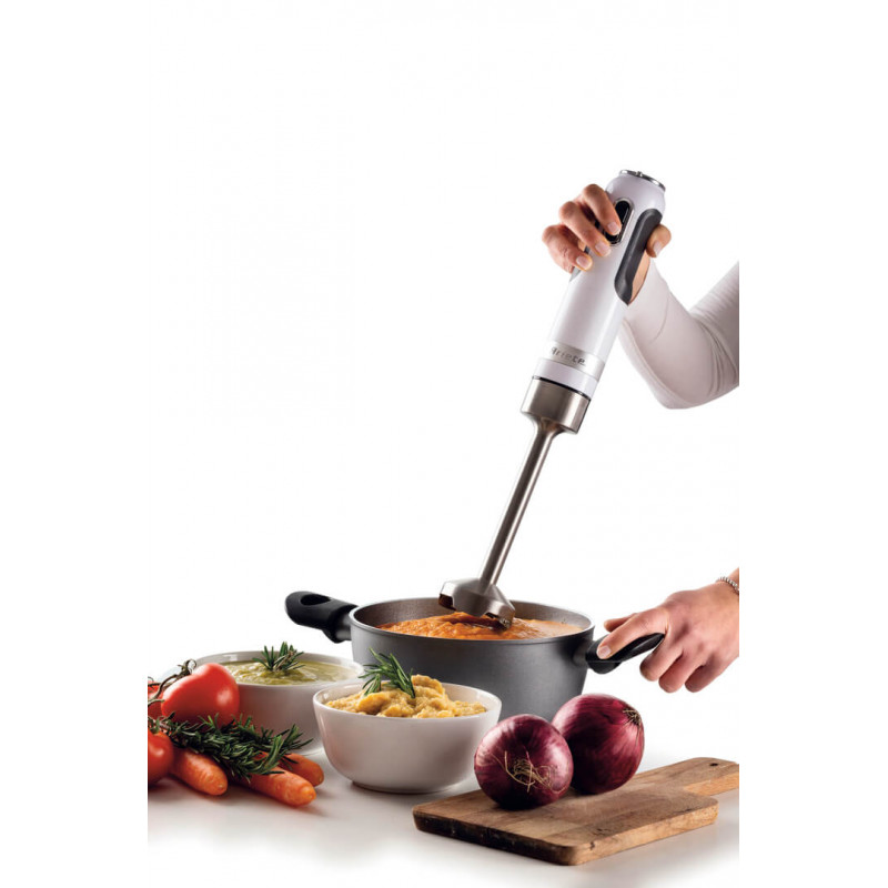 Ariete FRULLATORE A IMMERSIONE CON LAMA IN ACCIAIO INOX ROSSO