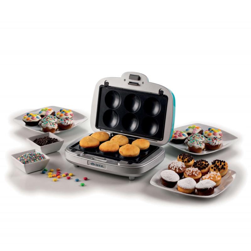 Ariete PIASTRA ELETTRICA PER MUFFIN DONUTS E SANDWICHES CELESTE
