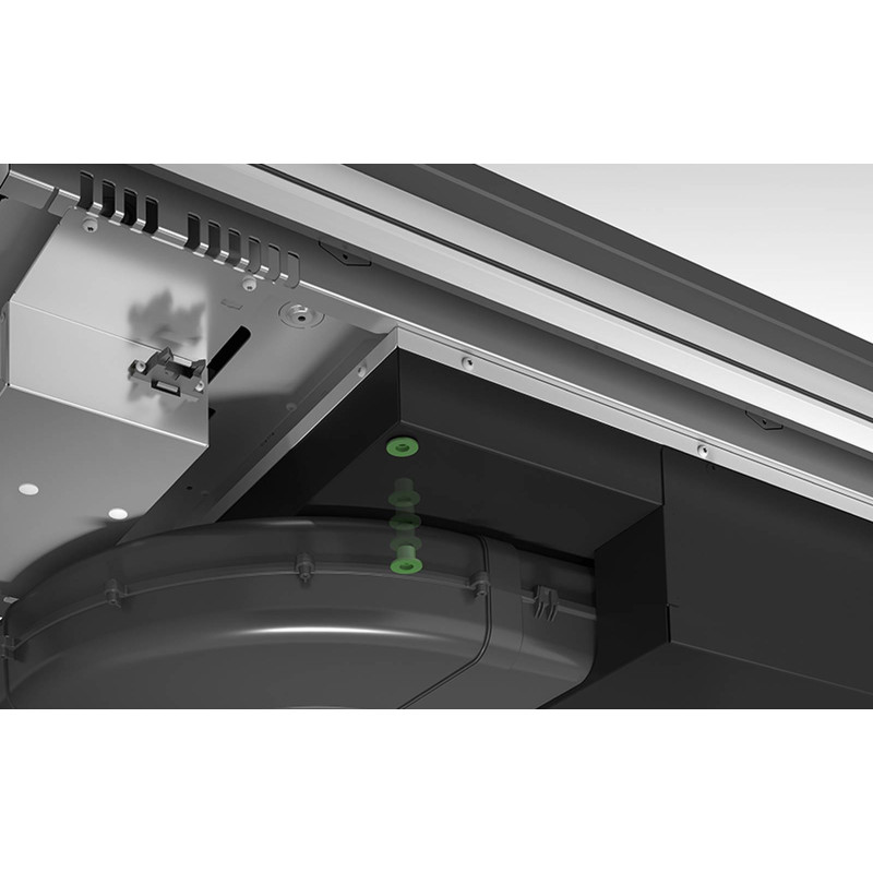 AirForce Aspira ONB Flex 90 Piano Cottura Induzione + Cappa Integrata 90 Cm 639 M3/h Classe A+ - Nero