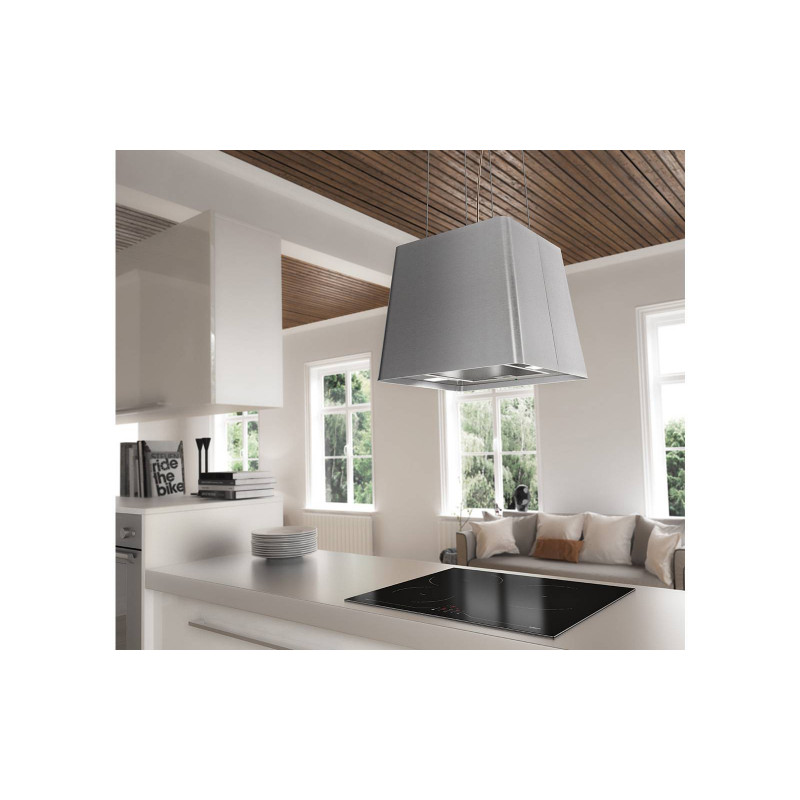 AirForce F164 IX/F/45 Cappa aspirante a isola 650 m3/h 45 cm - INOX