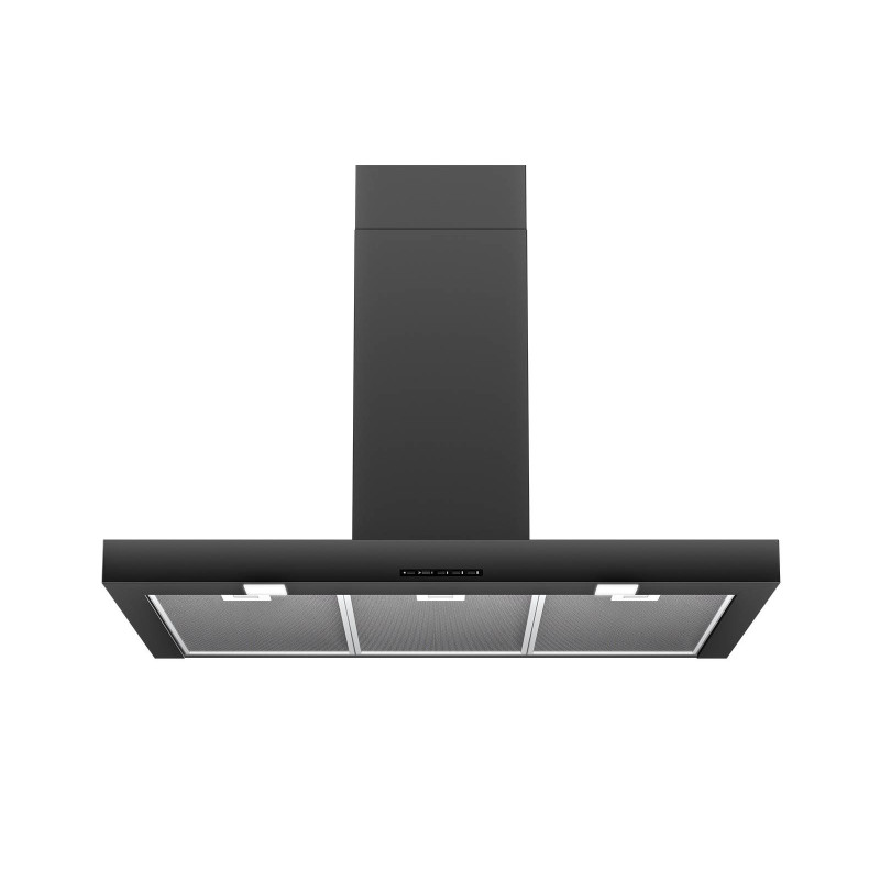 AirForce F53 S4 BL/A/90 Cappa Cucina A Parete 650 M3/h 90 Cm - NERO