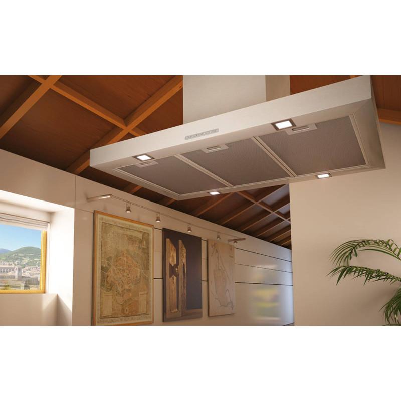 AirForce F54 IX/A/90 Cappa Aspirante A Isola 650 M3/h 90 Cm - INOX