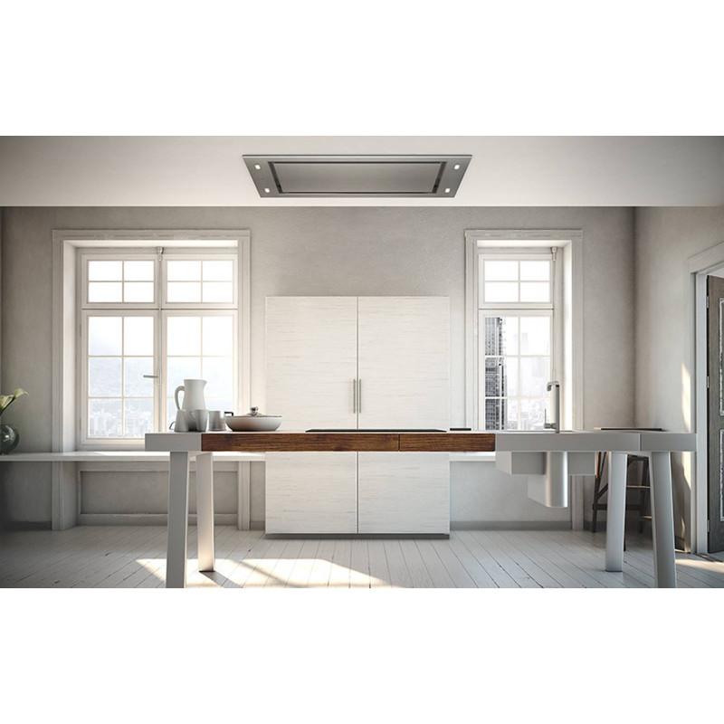 AirForce F88 Flat IX/A/120 CAPPA A SOFFITTO 680 M3/h 120 Cm - INOX