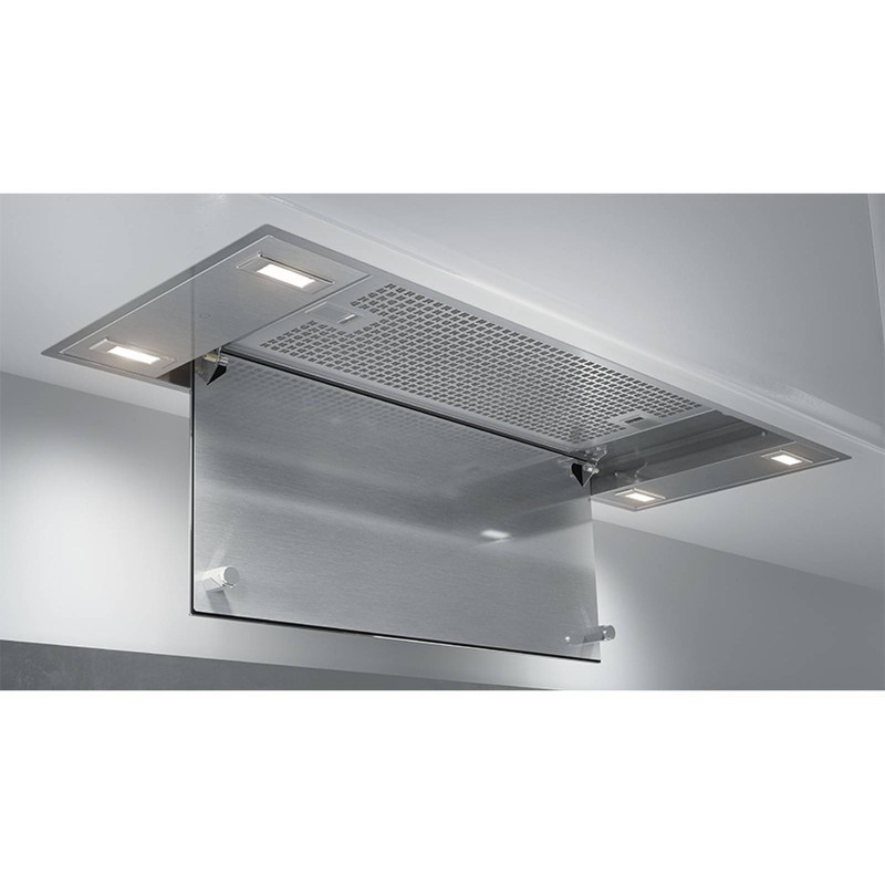 AirForce F96 IX/A/83 Cappa Cucina Da Incasso 613 M3/h 83 Cm - INOX