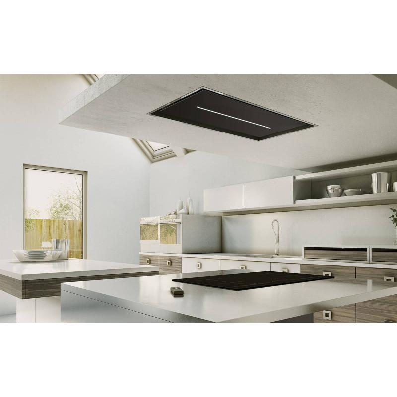 AirForce Sinergia BL/A/100 Cappa Aspirante A Soffitto 800 M3/h 100 Cm - Nero