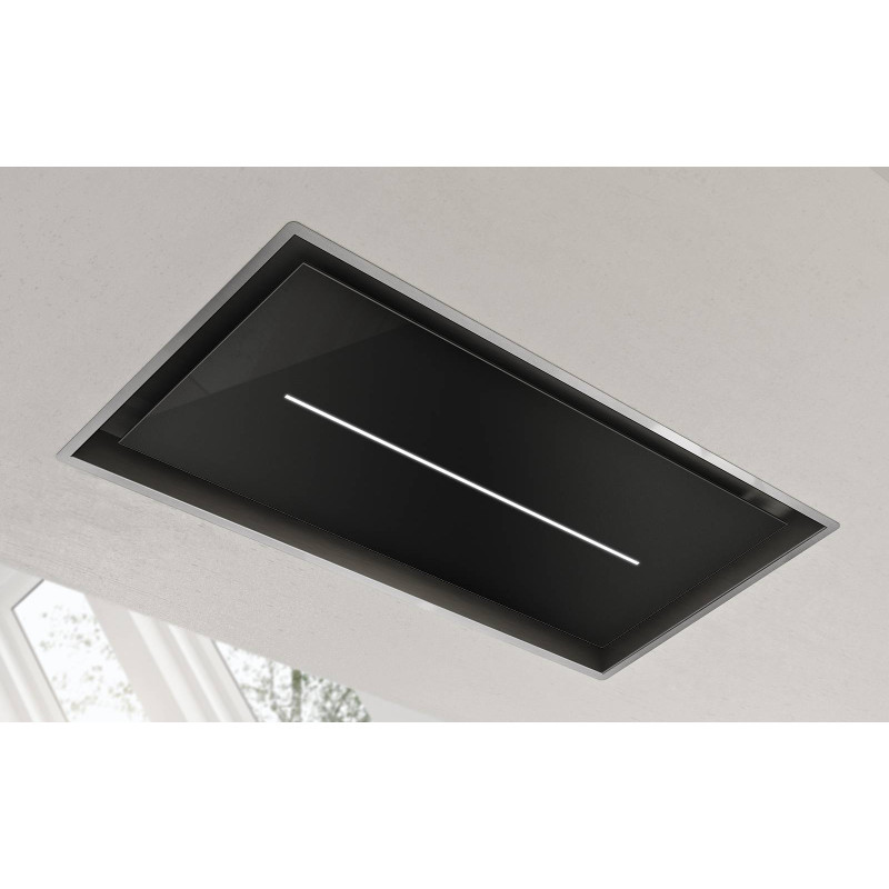 AirForce Sinergia BL/A/100 Cappa Aspirante A Soffitto 800 M3/h 100 Cm - Nero