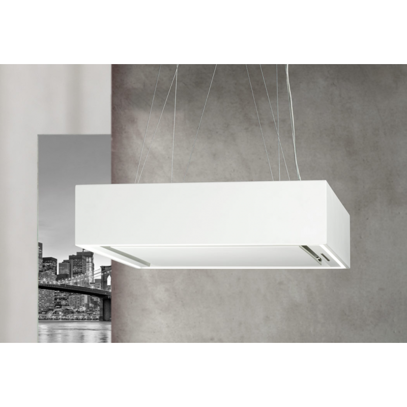 AIRONE Bellini Evo 90 AIP050000000000000 Cappa Ad Isola Bellini 90 Cm Bianco Opaco