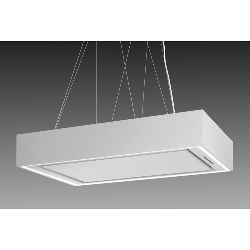 AIRONE Bellini Evo 90 AIP050000000000000 Cappa ad Isola Bellini 90 cm bianco opaco