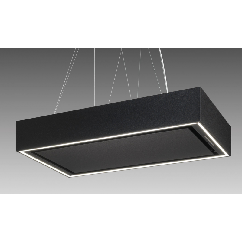 AIRONE Bellini Evo 90 AIP050200000000000 Cappa ad Isola 90 cm - Nero Materico