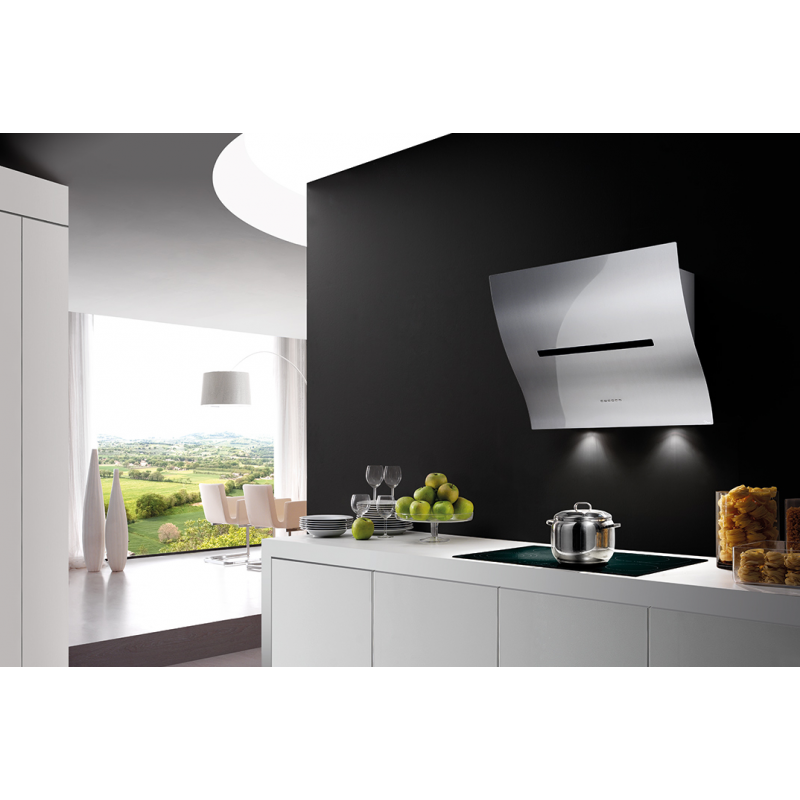 AIRONE Boheme Inox 80 AIQ802500000000000 Cappa A Parete 80 Cm Classe Energetica A - Acciaio Inox