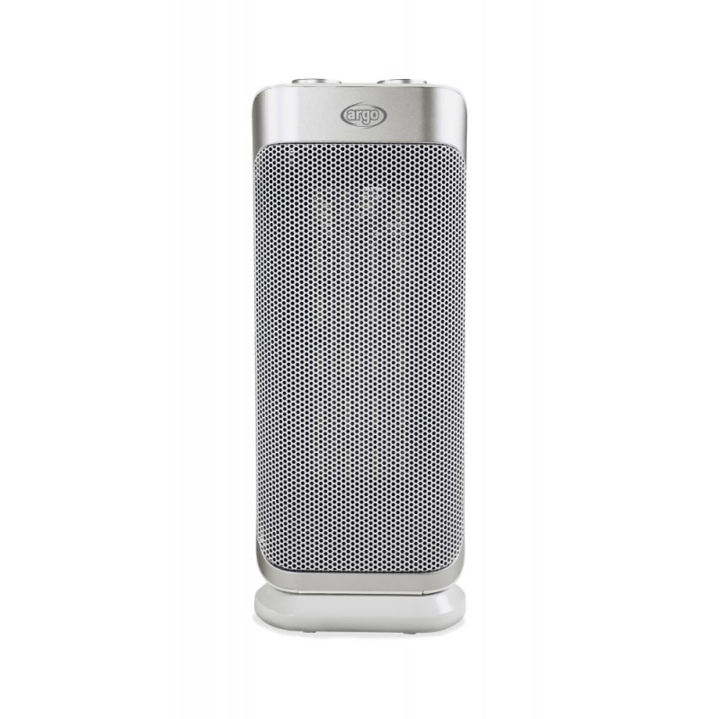 ARGO BOOGIE PLUS Termoventilatore Ceramico a Torre 1000/2000 W - Argento