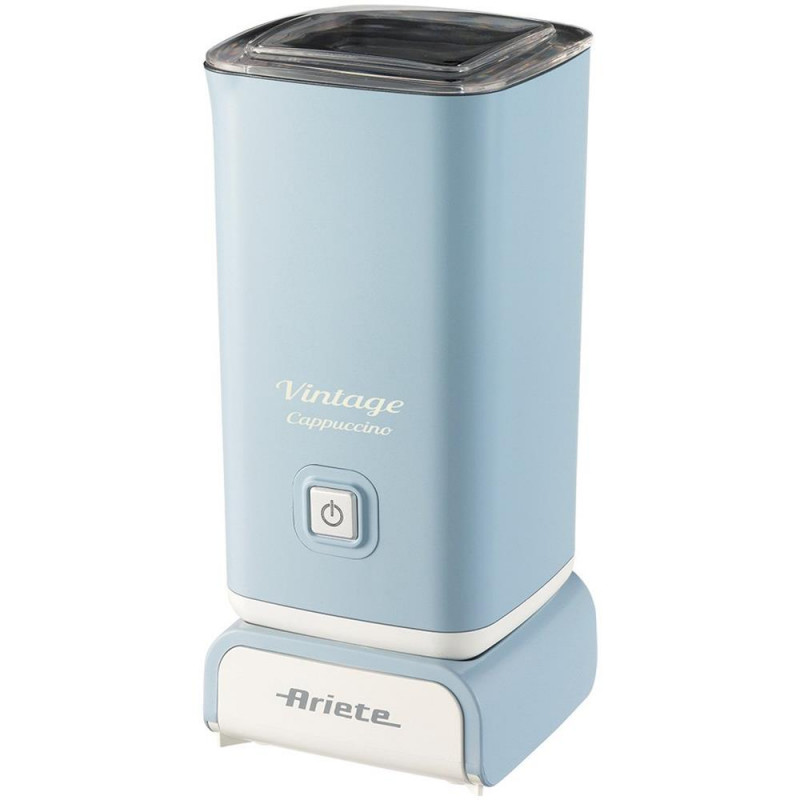 Ariete 2878 Cappuccinatore Vintage Montalatte Stile Retrò 500 W 0.25L Celeste