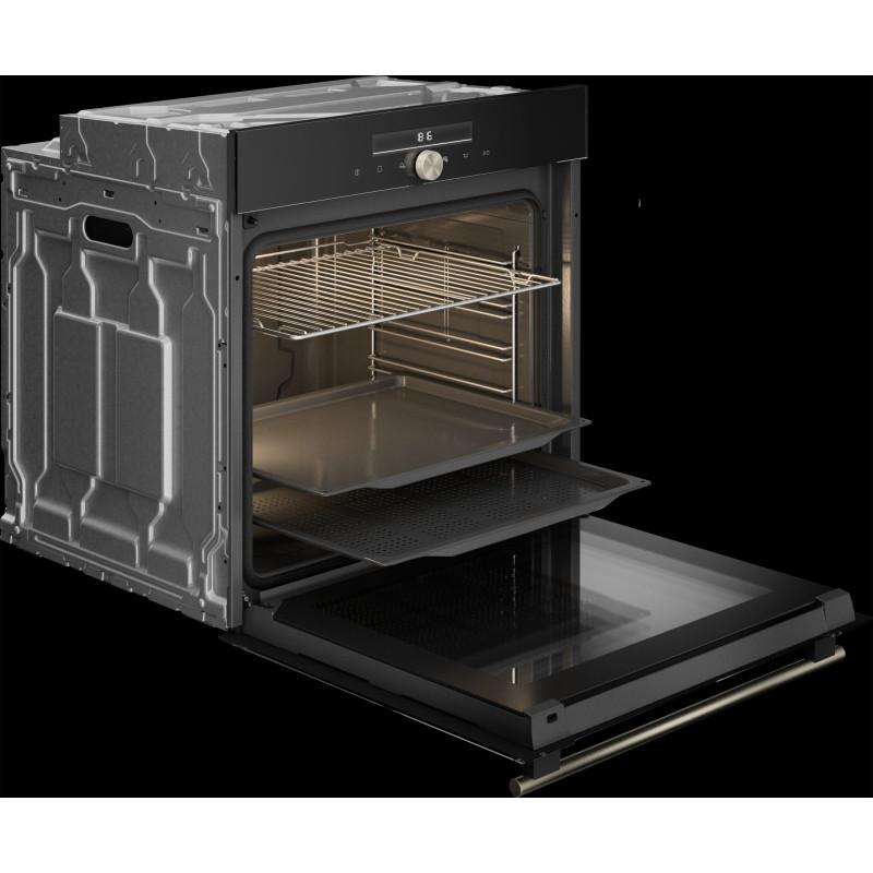 Asko OT86331BG - Forno Multifunzione - 77 Lt - 12 Funzioni - Chiusura Soft - Vetro Ceramica Nero - Classe A+