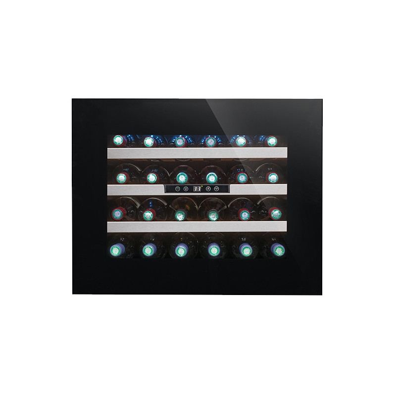 Avintage AVI24PREMIUM cantina vino Cantinetta vino con compressore Da incasso Nero 24 bottiglia/bottiglie