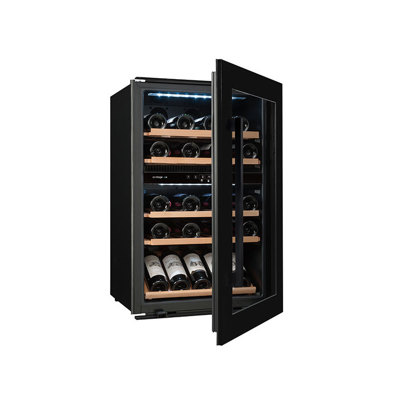 Avintage AVI48CDZA Cantina Vino Cantinetta Vino Con Compressore Da Incasso Nero 52 Bottiglia/bottiglie