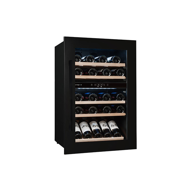 Avintage AVI48CDZA Cantina Vino Cantinetta Vino Con Compressore Da Incasso Nero 52 Bottiglia/bottiglie