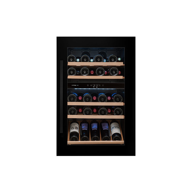 Avintage AVI48CDZA cantina vino Cantinetta vino con compressore Da incasso Nero 52 bottiglia/bottiglie