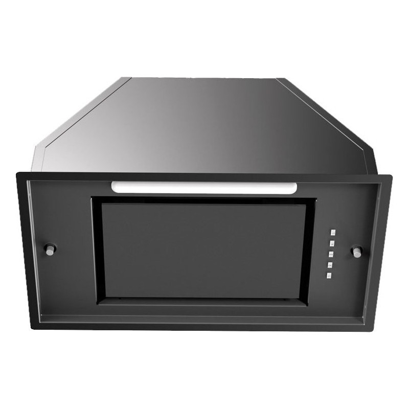 Baraldi BLOCK STAR PLUS Dry Drop Cappa Cucina da Incasso classica 72 cm 700 m3/h - Nero