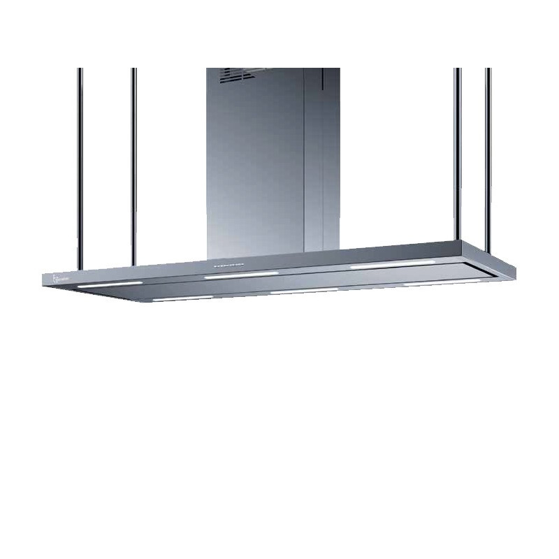 Baraldi Cappa Cucina ad isola ELEA CENTRALE 146 cm 800 m3/h 01ELECE146ST80 Inox