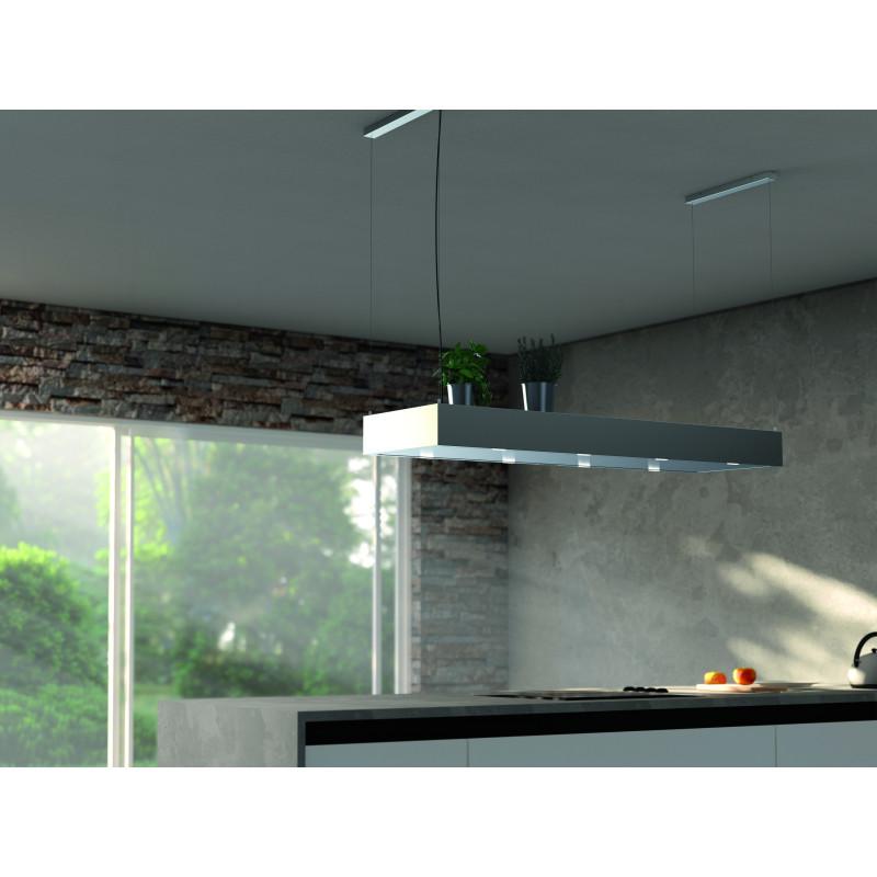 Baraldi Cappa Cucina ad isola MENSOLA ISOLA 176 cm 900 m3/h 01MENIS146ST90 Inox