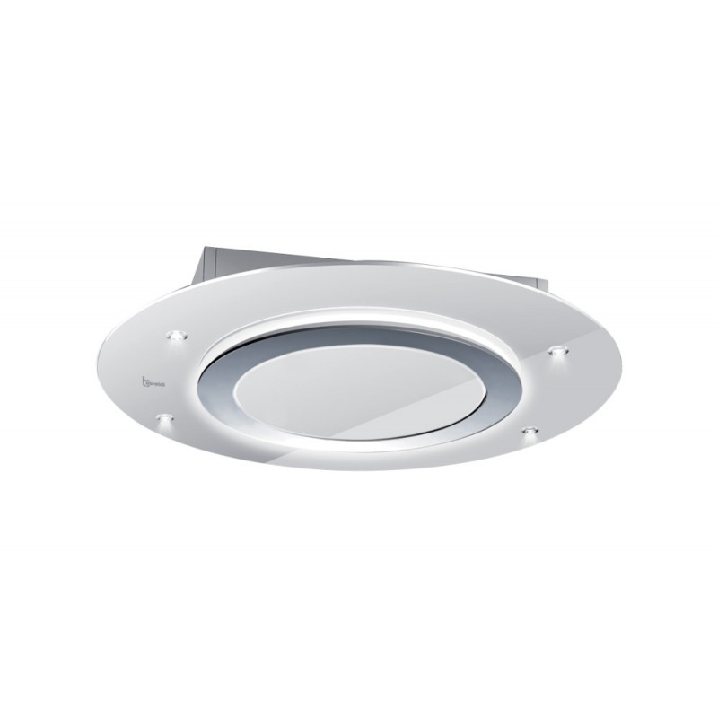 Baraldi Comet Free Cappa Cucina Da Soffitto 90 Cm Classe A 1300 M3/h - Bianco