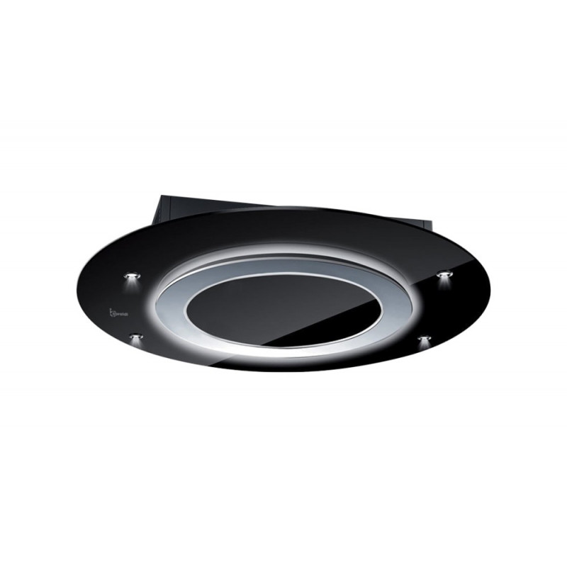 Baraldi COMET Free Cappa Cucina Da Soffitto 90 Cm 900 M3/h - Nero